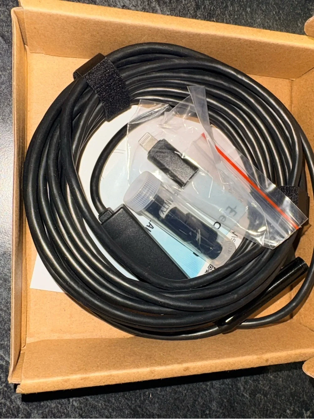 Industrial Endoscope Inspection Camera - Brown NIB
